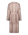  :? Cappotto in visone con balza staccabile