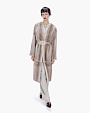 :? Cappotto in visone con balza staccabile