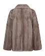  :? Mink jacket with buttons