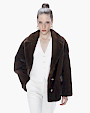  :? Mink jacket with buttons