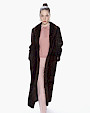  :? Cappotto in visone stampato