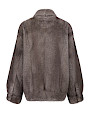  :? Printed mink jacket