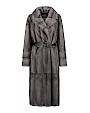  :? Cappotto in visone con collo a revers