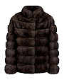 :? Sable coat with detachable hem