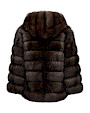  :? Hooded sable jacket