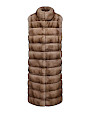  :? Sable vest with detachable hem