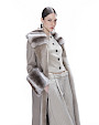  :? Shearling coat with chinchilla
