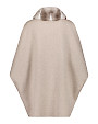  :? Cashmere cape with chinchilla