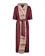  :? Reversible shearling coat with mink