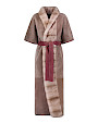  :? Reversible shearling coat with mink