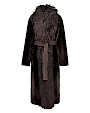  :? Cappotto reversibile in shearling con agnello tibetano