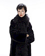  :? Cappotto reversibile in shearling con agnello tibetano