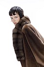  :? Reversible shearling coat with sable collar