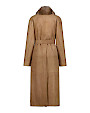  :? Cappotto reversibile in shearling con zibellino