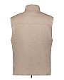  :? Reversible cashmere vest with sable