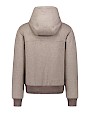  :? Cashmere jersey bomber jacket with sable