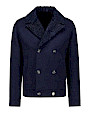  :? Giacca in cashmere con agnello swakara e visone scolpito