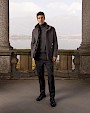  :? Cashmere jacket with sable and sculpted mink