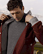  :? Cashmere blend bomber jacket with sculpted mink