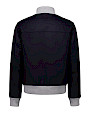  :? Cashmere blend bomber jacket with sculpted mink