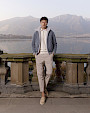  :? Bomber in jersey di cashmere con visone epilato